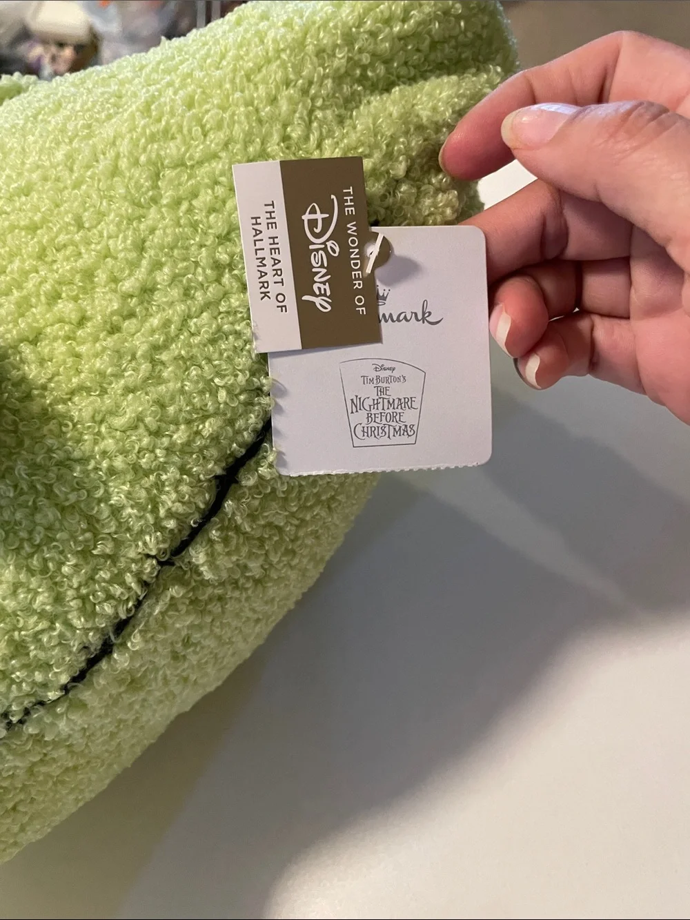 NWT Nightmare Before Christmas OogieBoogie accent pillow